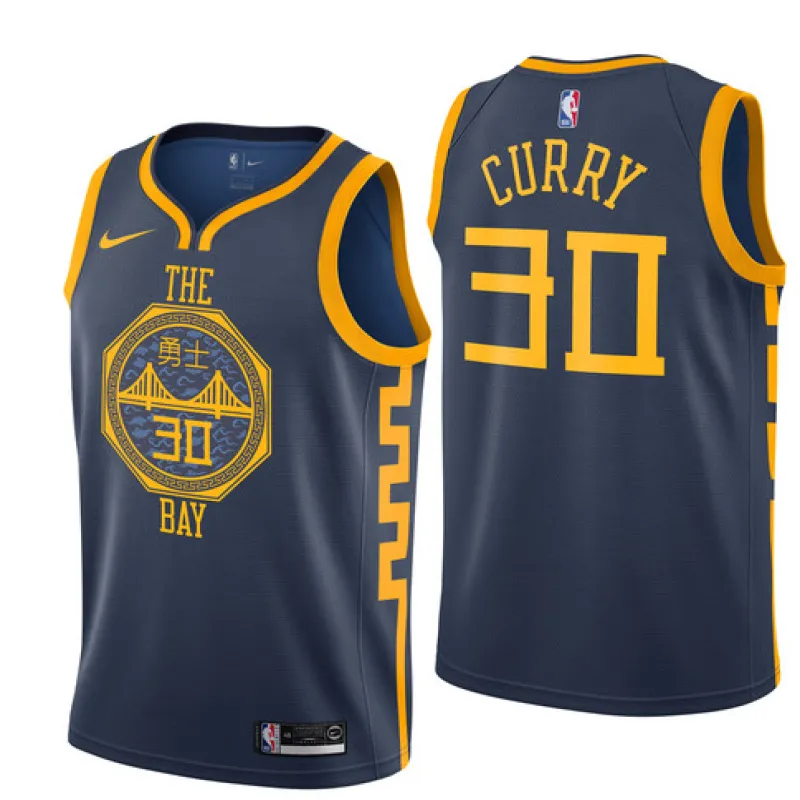Stephen Curry, Golden State Warriors, 2018/19 City Edition, Gray