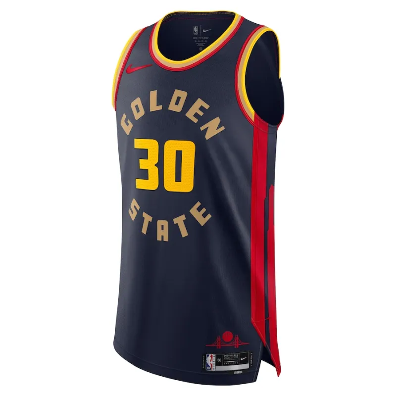 Stephen Curry, Golden State Warriors, 2024/25 City Edition, Navyblau