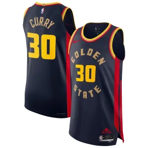 Stephen Curry, Golden State Warriors, 2024/25 City Edition, Navy Blue