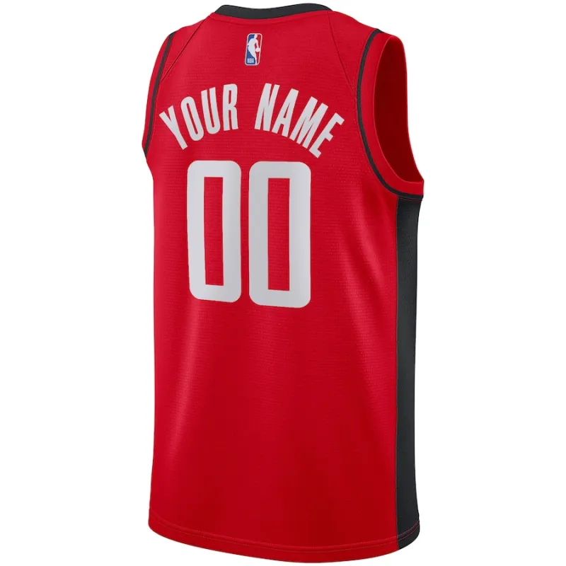 Houston Rockets, Personalisiertes Trikot, Icon Edition, Rot