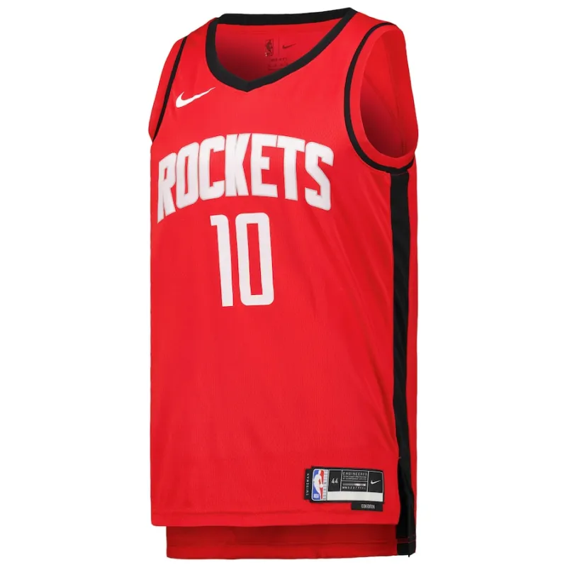 Jabari Smith, Houston Rockets Unisex Icon Edition Jersey, Red