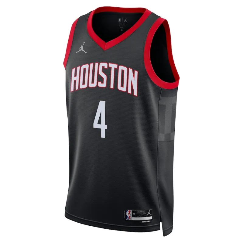 Jalen Green, Houston Rockets, Camiseta unisex, Edición Statement, Negra