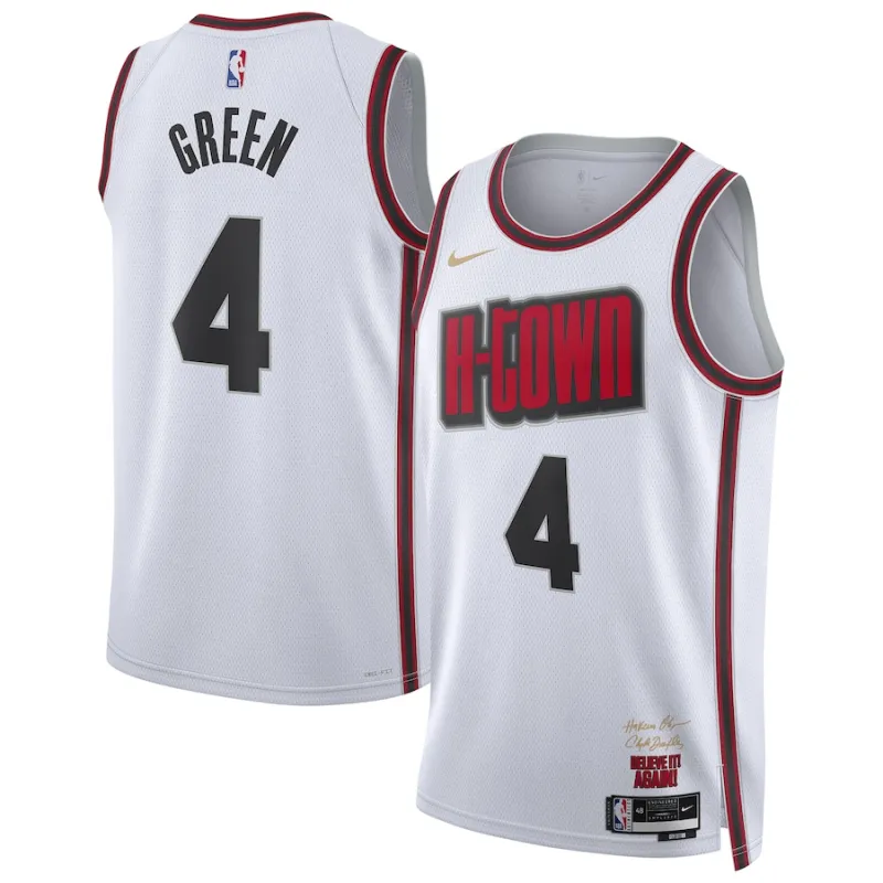 Maillot Jalen Green Houston Rockets City Edition 2024/25 Unisexe