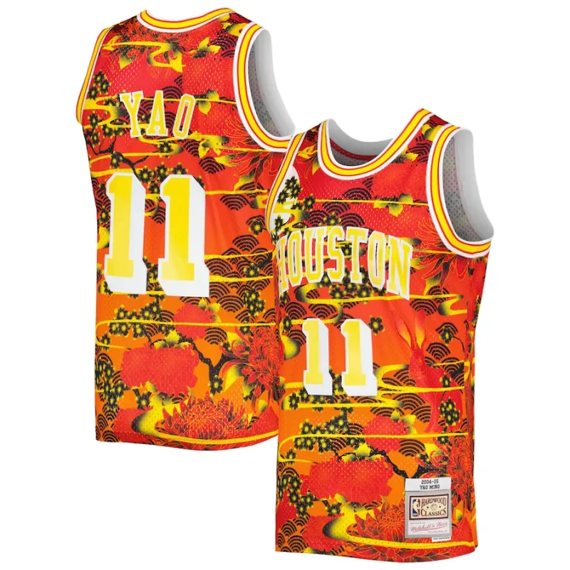Yao Ming Houston Rockets 2004/05 Lunar New Year Classic Jersey