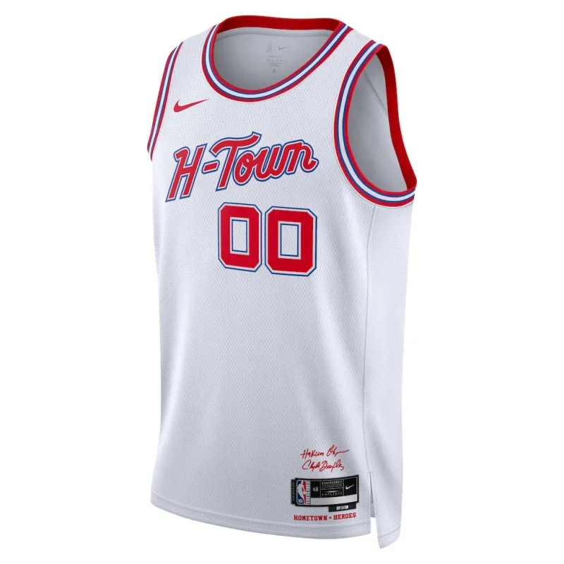Houston Rockets 2025/26 Maglia Unisex Edizione Città - Bianco