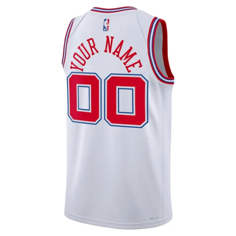 Houston Rockets 2025/26 Maglia Unisex Edizione Città - Bianco