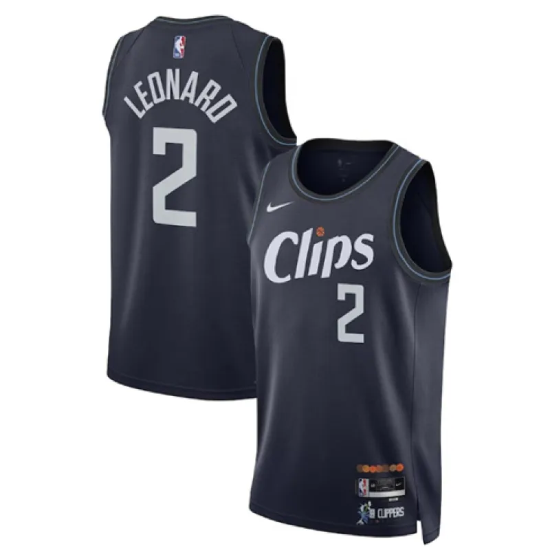 Kawhi Leonard , Los Angeles Clippers, Édition Ville 2023/24, Noir