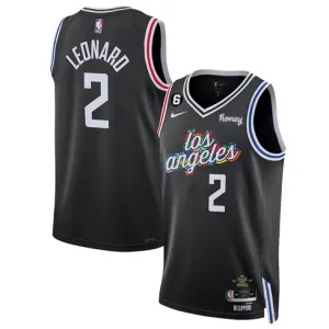 Kawhi Leonard , Los Angeles Clippers, 2023/24 City Edition, Black