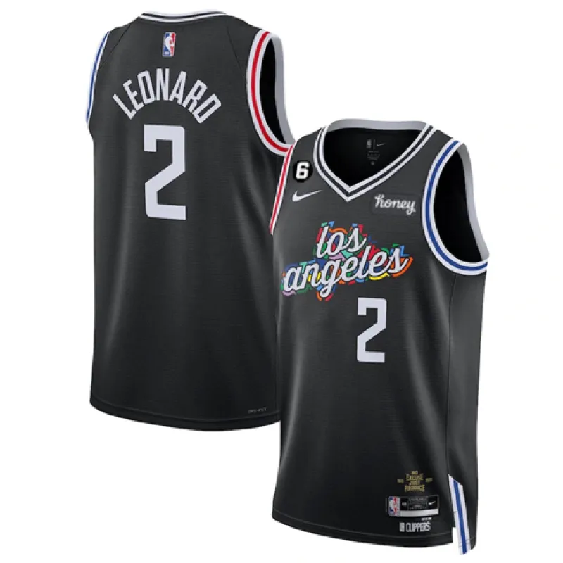 Kawhi Leonard , Los Angeles Clippers, Edición Ciudad 2023/24, Negro