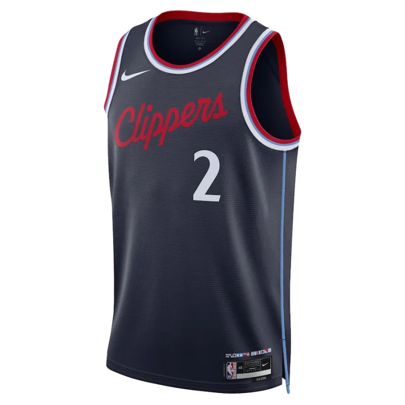 Kawhi Leonard, Los Angeles Clippers 2024/25 Edición Ícono, Azul Marino