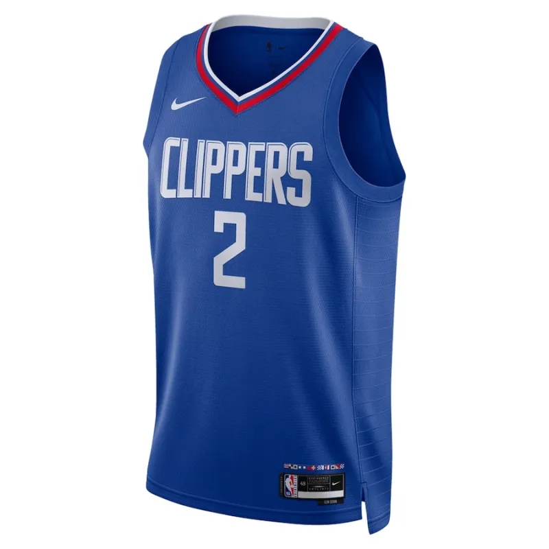 Kawhi Leonard, Los Angeles Clippers Icon Edition, Navy Blue
