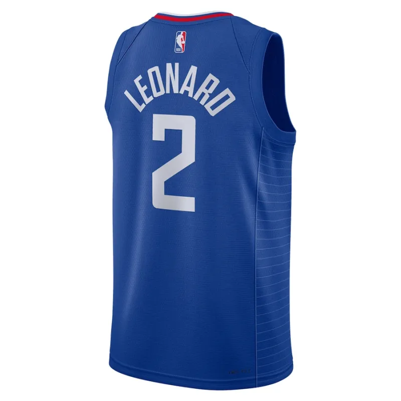 Kawhi Leonard, Los Angeles Clippers Icon Edition, Navy Blue