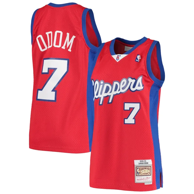 Lamar Odom, Los Angeles Clippers, 2000/01, Rot