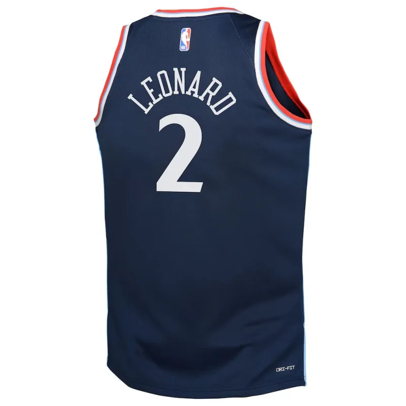 Los Angeles Clippers Kawhi Leonard Swingman Jersey - Icon Edition - Blue