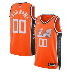 Los Angeles Clippers 2025/26 City Edition Unisex Jersey - Orange