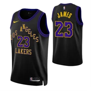LeBron James, Los Angeles Lakers 2023/24 City Edition Black