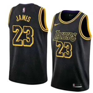 LeBron James, Los Angeles Lakers, City Edition, Black