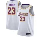 LeBron James, Los Angeles Lakers, 2018/19, White