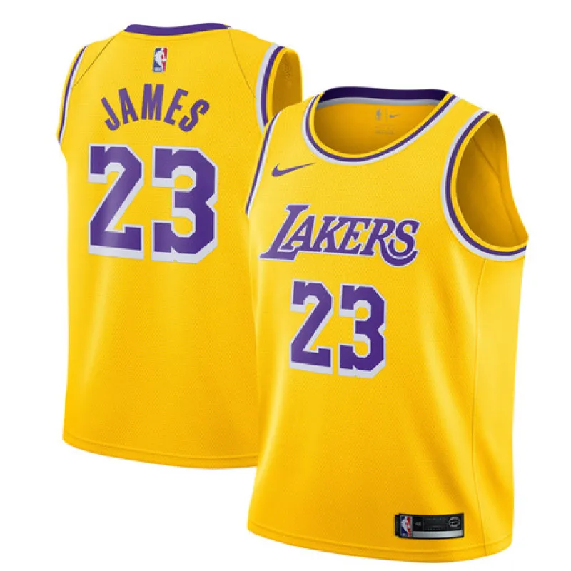 LeBron James, Los Angeles Lakers, 2018/19, Jaune