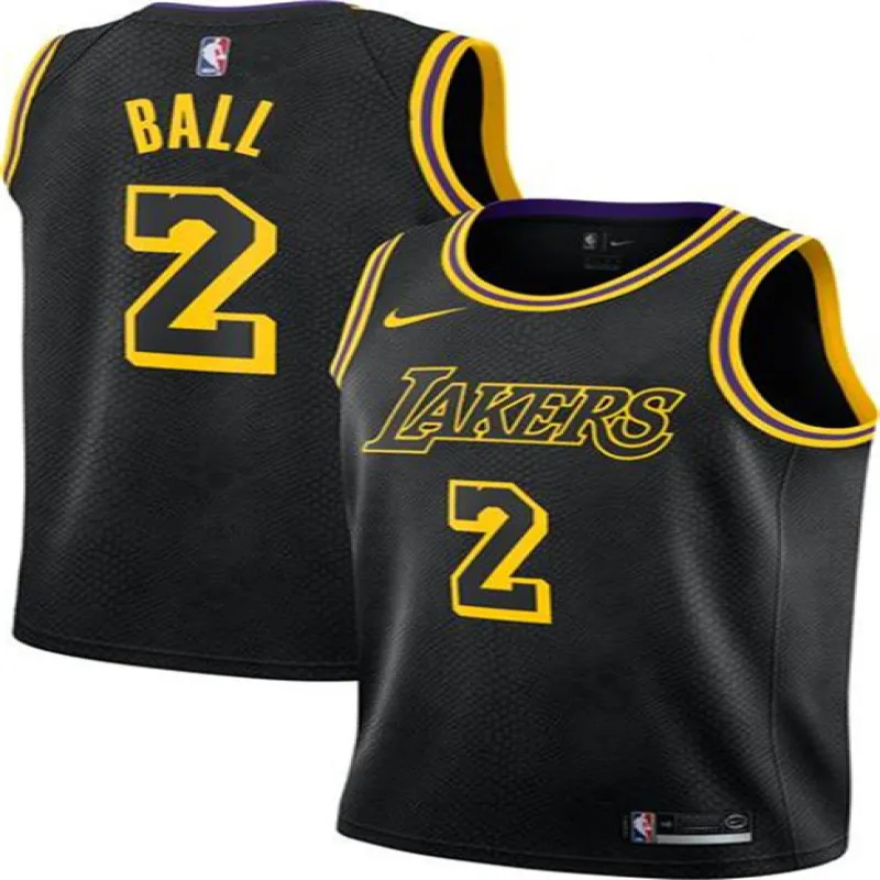 Lonzo Ball, Los Angeles Lakers, edizione urbana, Nero