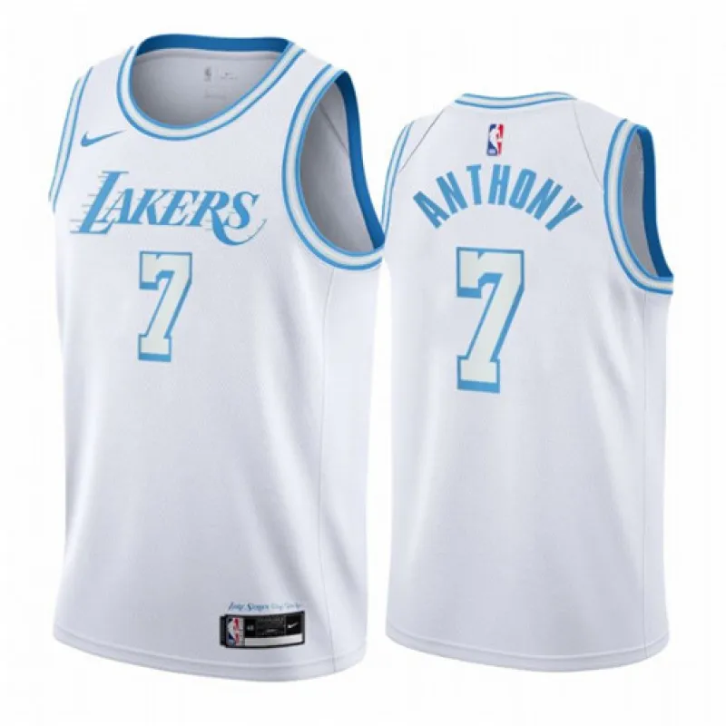 Carmelo Anthony, Los Angeles Lakers, City Edition 2020/21, Weiß