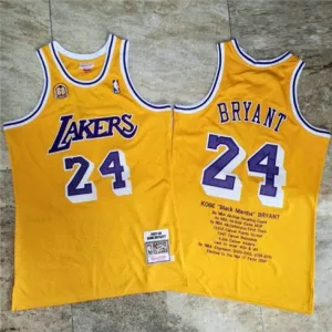 Kobe Bryant, Los Angeles Lakers, Golden Memorial Edition, Yellow