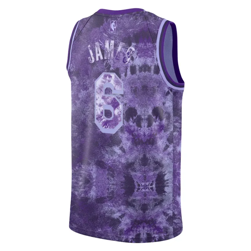 LeBron James, Los Angeles Lakers, Unisex, Purple