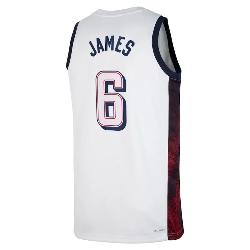 LeBron James, Unisex, 2024 Edition, White