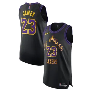 LAL James 2025/26 Swingman City Edition Jersey Black