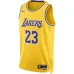 Los Angeles Lakers LeBron James Maillot Swingman - Édition Icône - Jaune