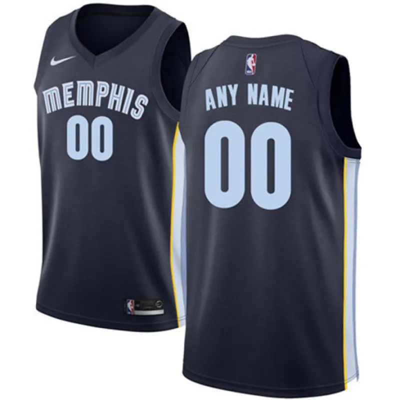 The Memphis Grizzlies. Icon. Dark blue