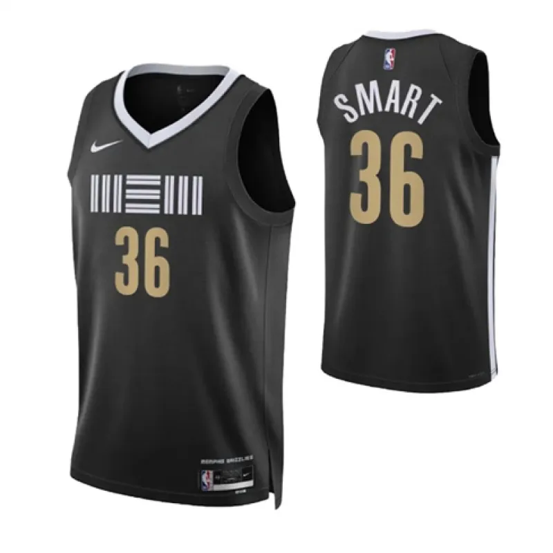 Marcus Smart. Memphis Grizzlies. 2023/24 City Edition. Black