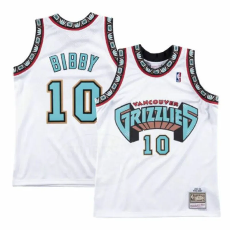 Mike Bibby. Memphis Grizzlies. White