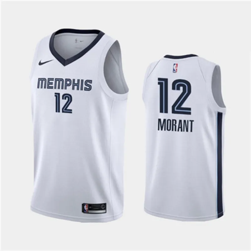 Ja Morant. Memphis Grizzlies. Association Edition. White