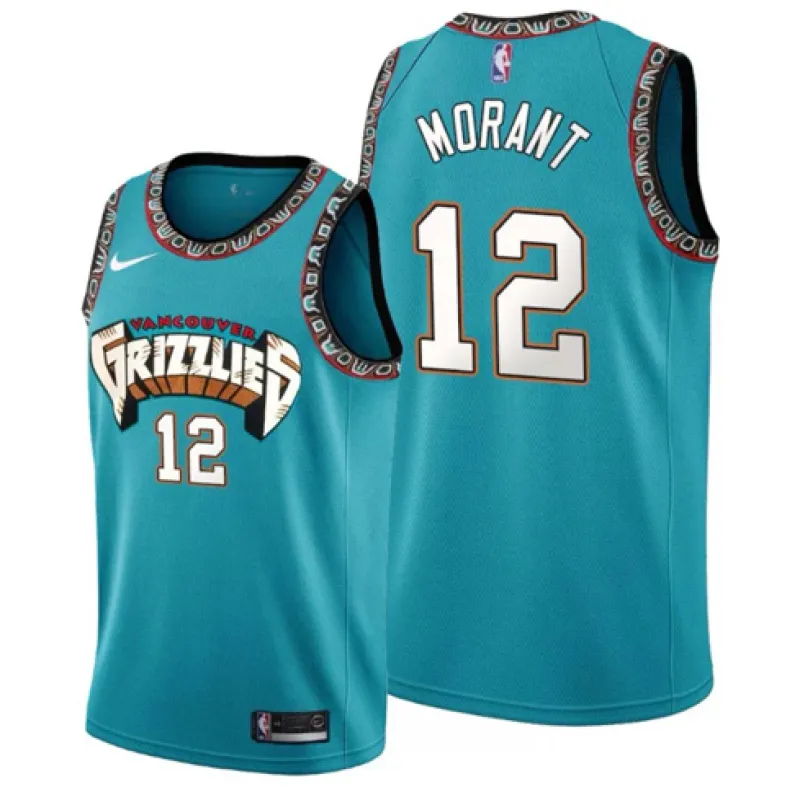 Ja Morant. Memphis Grizzlies. 1988-89. Blau