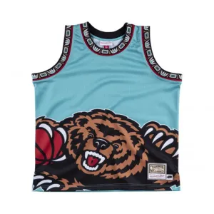 Memphis Grizzlies. Mitchell & Ness 'Big Face'. Blau