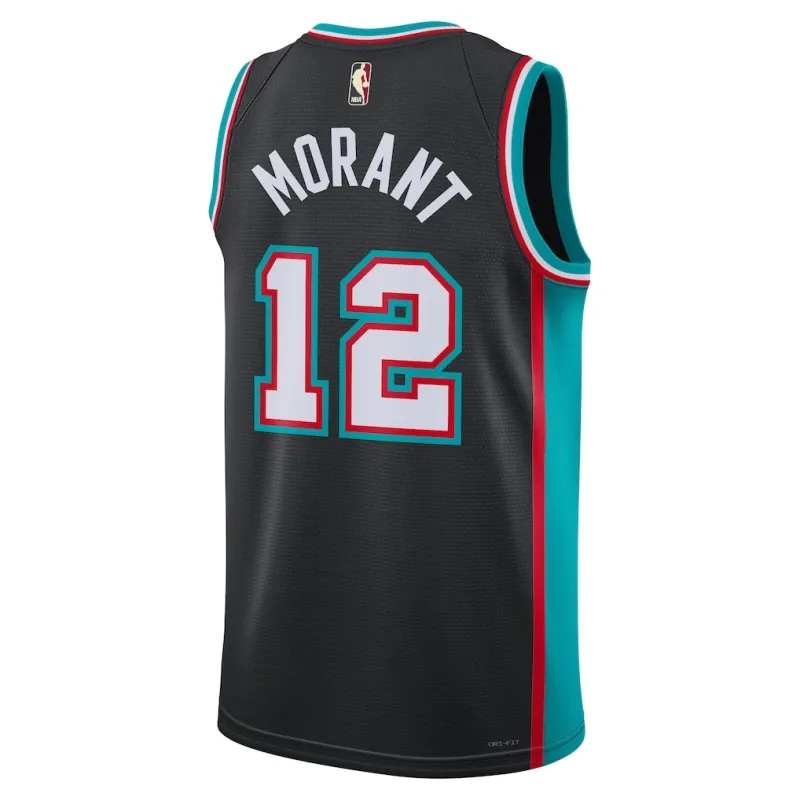 Memphis Grizzlies Ja Morant Swingman Jersey - Classic Edition - Black