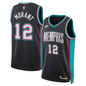 Memphis Grizzlies Ja Morant Swingman Jersey - Classic Edition - Black