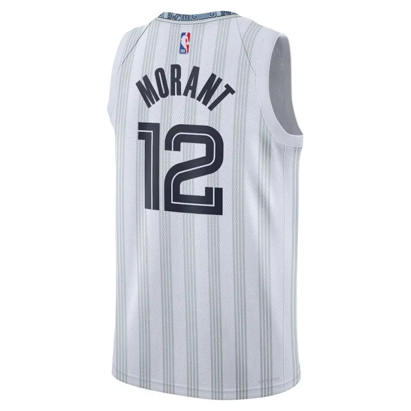 MEM Morant 2025/26 Swingman City Edition Jersey White