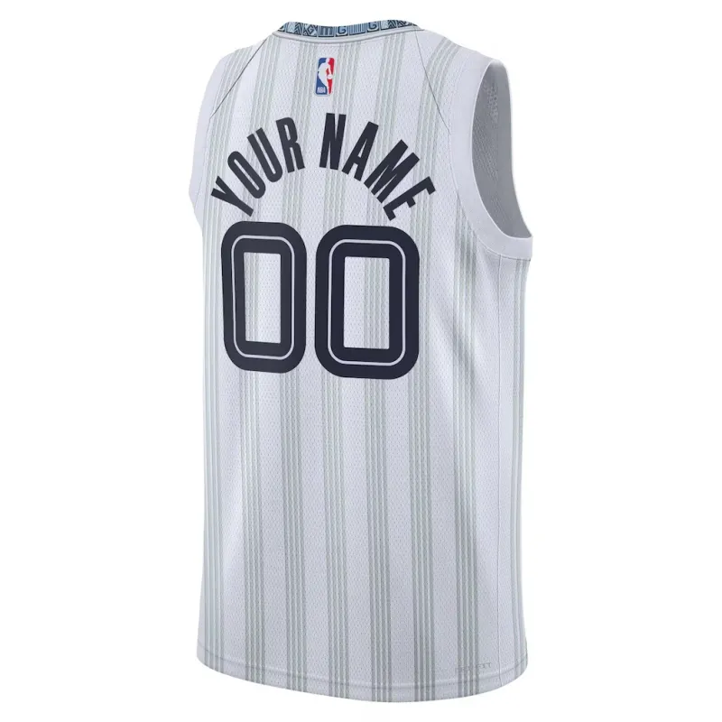 Memphis Grizzlies 2025/26 Swingman Unisex-Trikot - City-Edition - Weiß