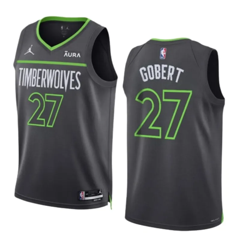 Rudy Gobert, Minnesota Timberwolves, 2022/23, Gray