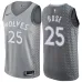 Derrick Rose, Minnesota Timberwolves, City Edition, Grau