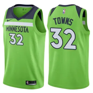 Karl - Anthony Towns, Minnesota Timberwolves, Green