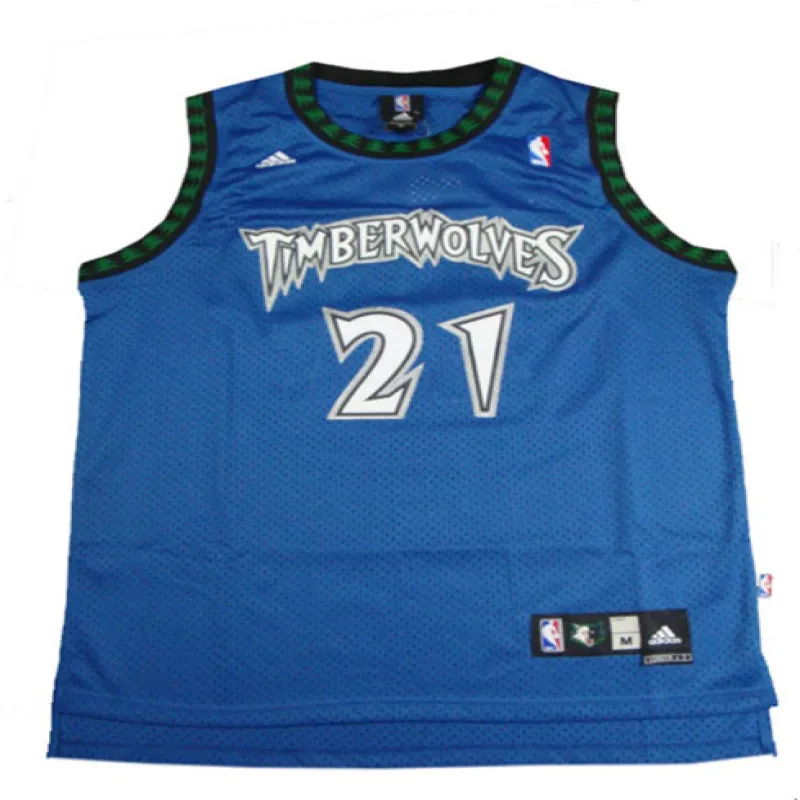 Kevin Garnett, Minnesota Timberwolves, Blue