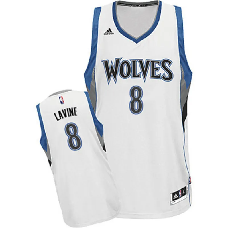 Zach Lavine, Minnesota Timberwolves, white