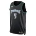 Minnesota Timberwolves Anthony Edwards Swingman Jersey - Classic Edition - Black