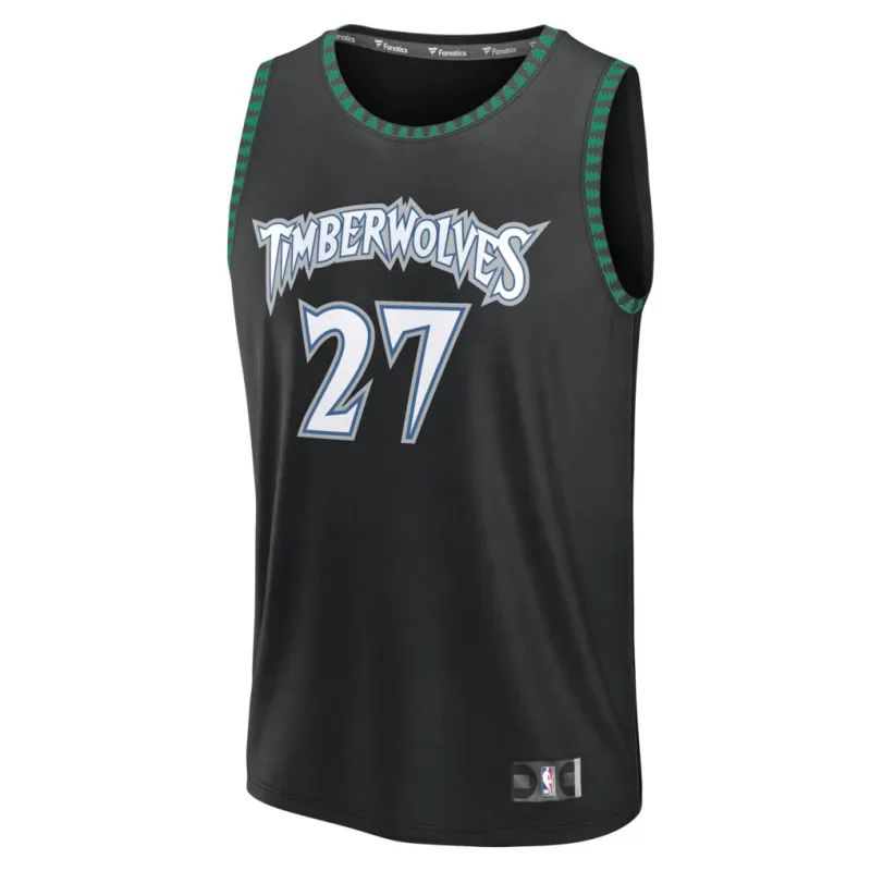 Minnesota Timberwolves Rudy Gobert Swingman Trikot - Classic Edition - Schwarz