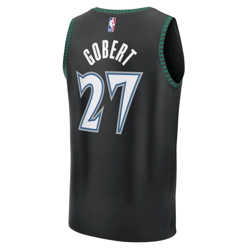 Minnesota Timberwolves Rudy Gobert Swingman Trikot - Classic Edition - Schwarz