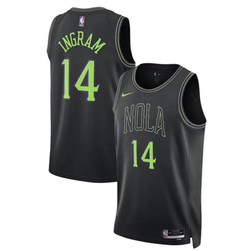 Brandon Ingram. New Orleans Pelicans. Edizione City 2023/24. Bianco