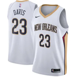 Anthony Davis. New Orleans Pelicans. Association Edition. White